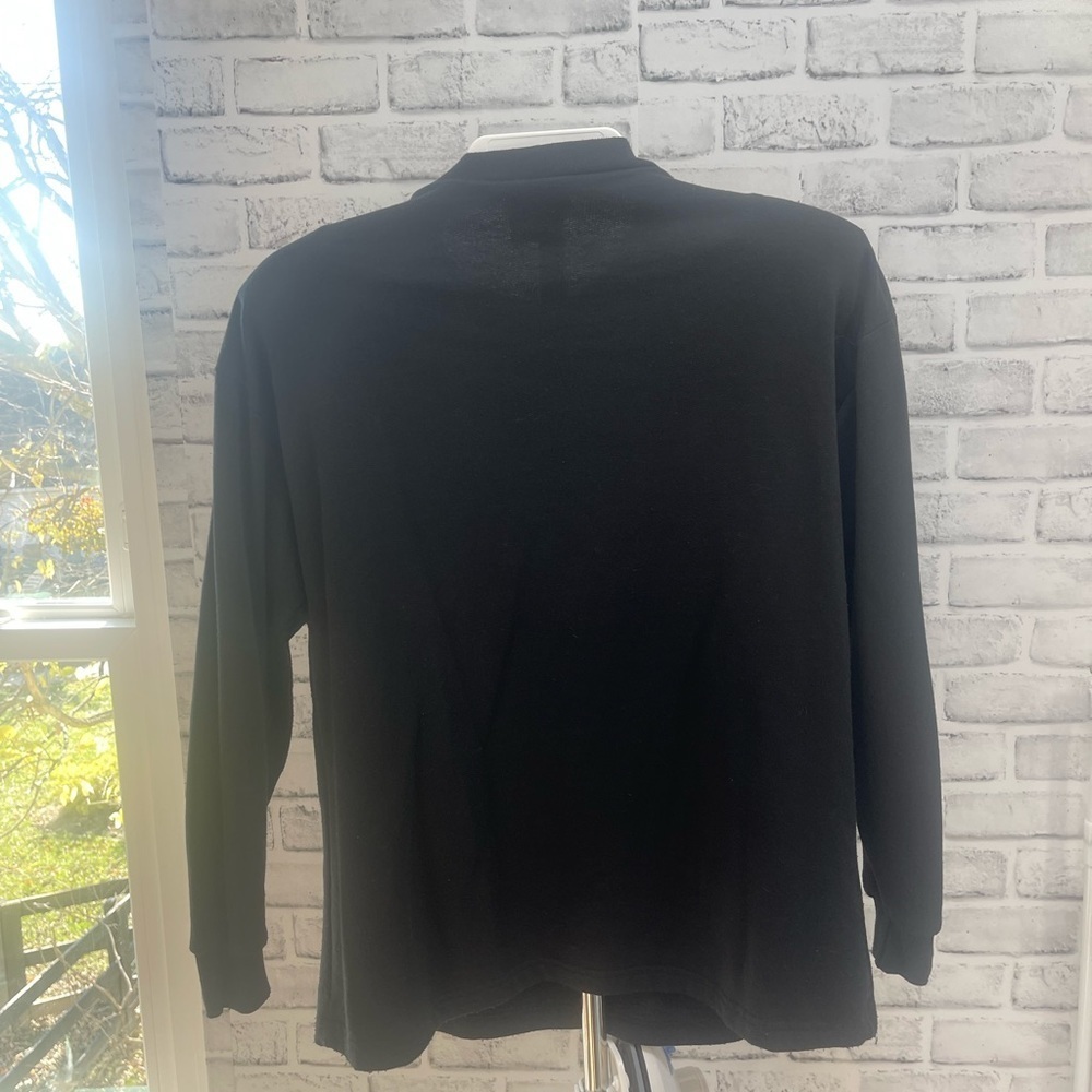 Vintage S.B. Collections Studded Shoulder Pad Sweatshirt Medium - Picture 3 of 12